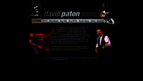 What Davidpatonsongs.com website looked like in 2020 (3 years ago)