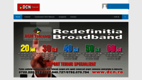 What Dcn.ro website looked like in 2020 (3 years ago)