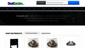What Dealgarden.com website looked like in 2020 (3 years ago)