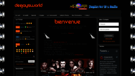What Deejaysworld.org website looked like in 2020 (3 years ago)