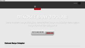 What Dekosetbanyo.com website looked like in 2020 (3 years ago)