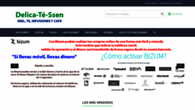 What Delica-te-ssen.com website looked like in 2020 (3 years ago)