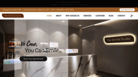 What Dentalstudio.sg website looked like in 2020 (3 years ago)