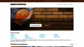 What Deobrasyreformas.com website looked like in 2020 (3 years ago)
