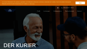 What Derkurier.de website looked like in 2020 (3 years ago)