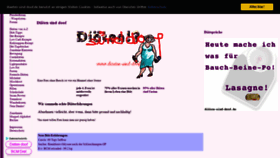 What Diaeten-sind-doof.de website looked like in 2020 (3 years ago)