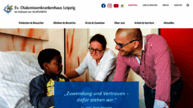 What Diako-leipzig.de website looked like in 2020 (3 years ago)
