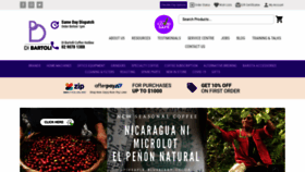 What Dibartoli.com.au website looked like in 2020 (3 years ago)