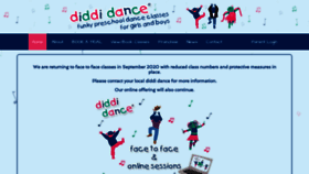 What Diddidance.com website looked like in 2020 (3 years ago)