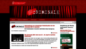 What Die-criminale.de website looked like in 2020 (3 years ago)