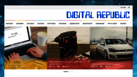 What Digitalrepublic.cz website looked like in 2020 (3 years ago)