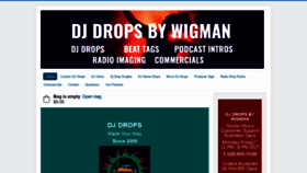 What Djdropsbywigman.com website looked like in 2020 (3 years ago)