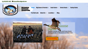 What Doaoutfitters.com website looked like in 2020 (3 years ago)