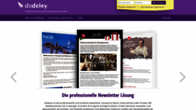 What Dodeley.com website looked like in 2020 (3 years ago)