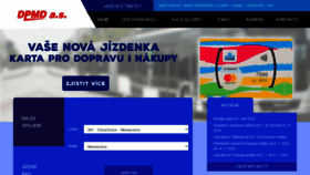 What Dpmd.cz website looked like in 2020 (3 years ago)