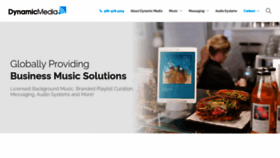 What Dynamicmediamusic.com website looked like in 2020 (3 years ago)