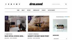 What Dreawood.com website looked like in 2020 (3 years ago)