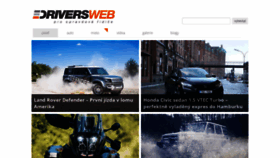 What Driversweb.cz website looked like in 2020 (3 years ago)
