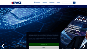 What Dspace.de website looked like in 2020 (3 years ago)