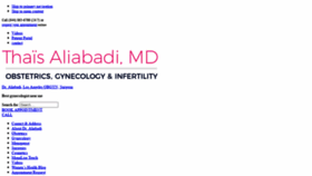 What Draliabadi.com website looked like in 2020 (5 years ago)