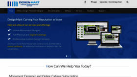What Designmart.com website looked like in 2020 (3 years ago)
