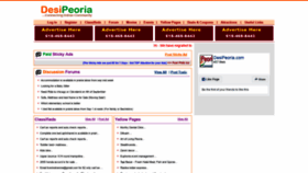 What Desipeoria.com website looked like in 2020 (3 years ago)