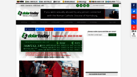 What Dolartoday.com website looked like in 2020 (3 years ago)