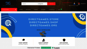 What Directgames.store website looked like in 2020 (3 years ago)