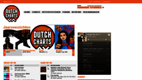 What Dutchcharts.nl website looked like in 2020 (3 years ago)