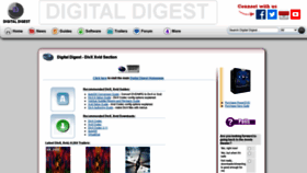 What Divx-digest.com website looked like in 2020 (3 years ago)