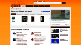 What Djibnet.com website looked like in 2020 (3 years ago)