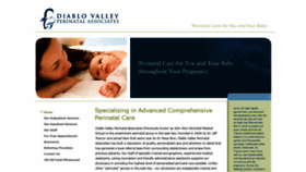 What Diablovalleyperinatal.com website looked like in 2020 (3 years ago)