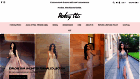 What Destinychic.com.au website looked like in 2020 (3 years ago)