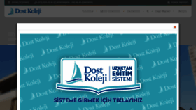 What Dostkoleji.com website looked like in 2020 (3 years ago)