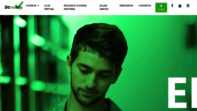 What Degrausconcursos.com.br website looked like in 2020 (3 years ago)