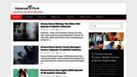 What Drakorfilm.me website looked like in 2020 (3 years ago)