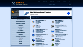 What Domico.info website looked like in 2020 (3 years ago)