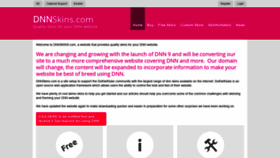 What Dnnskins.com website looked like in 2020 (3 years ago)