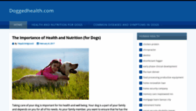 What Doggedhealth.com website looked like in 2020 (3 years ago)