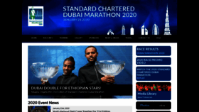 What Dubaimarathon.org website looked like in 2020 (3 years ago)