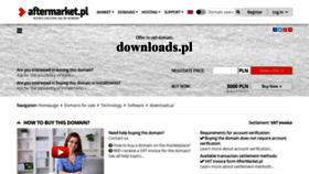 What Downloads.pl website looked like in 2020 (3 years ago)