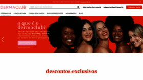 What Dermaclub.com.br website looked like in 2020 (3 years ago)