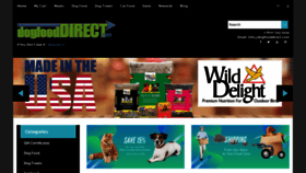 What Dogfooddirect.com website looked like in 2020 (3 years ago)