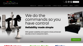What Datapath.co.uk website looked like in 2020 (3 years ago)