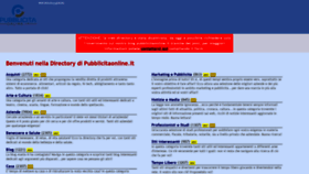 What Directory.pubblicitaonline.it website looked like in 2020 (3 years ago)