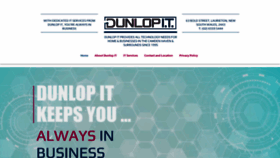 What Dunlopit.com.au website looked like in 2020 (3 years ago)