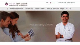 What Drmerickaracan.com website looked like in 2020 (3 years ago)