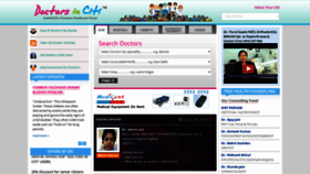 What Doctorsinciti.com website looked like in 2020 (3 years ago)