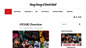 What Disneydooney.com website looked like in 2020 (3 years ago)