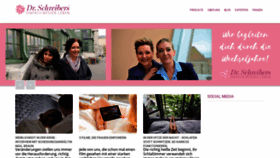 What Dr-schreibers.at website looked like in 2020 (3 years ago)